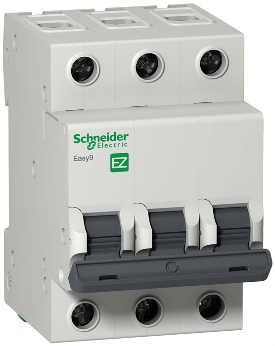 Schneider Electric Выключатель автоматический 3П 6А 4.5кА хар-ка C Easy9 SE EZ9F34306 - фото 34838