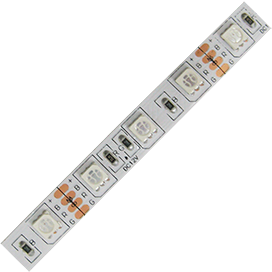 Ecola Светодиодная лента LED strip PRO 14 4W/m 12V IP20 10mm 60Led/m RGB разноцветная P2LM14ESD - фото 35341