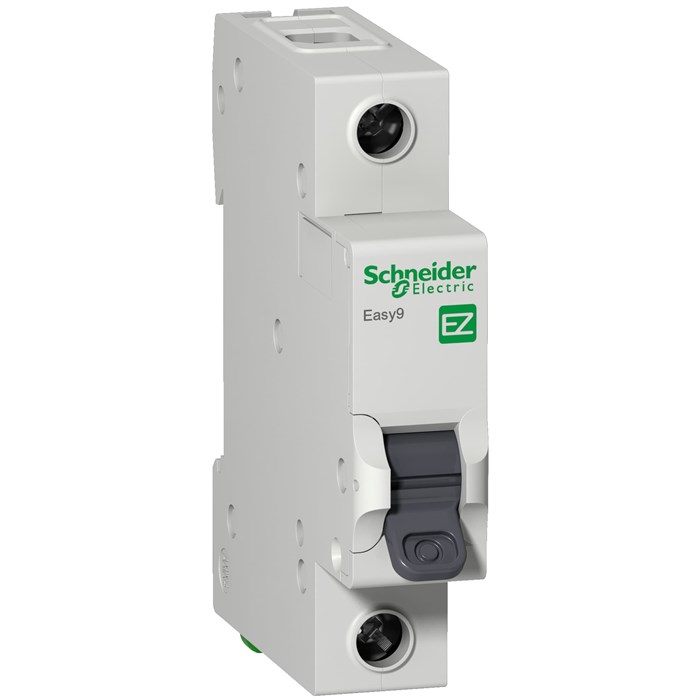 Schneider Electric Выключатель автоматический модульный 1п C 6А 4.5кА EASY 9 EZ9F34106 - фото 35594