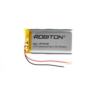 ROBITON Аккумулятор Li-Pol LP115181 3,7В 5000мАч PK1 149-850 - фото 35844