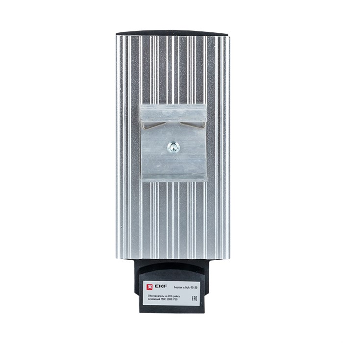 Обогреватель на DIN-рейку клеммный 75Вт 230В IP20 EKF PROxima heater-click-75-20 - фото 35847