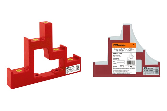 TDM Изолятор SM "Лесенка" 530А 7,5кВ 4х25/1-15мм SQ0807-0062 - фото 37300