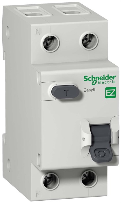 Schneider Electric Выключатель автоматический дифференциального тока 2п (1P+N) C 20А 30мА тип AC 4.5кА EASY 9 2мод. EZ9D34620 - фото 39947