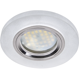Ecola MR16 DL1650 GU5 3 Glass Стекло Круг Матовое / Хром 25x95 (кd74) FN1650EFF - фото 40577