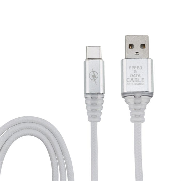 Rexant Usb кабель usb type-c белый, soft touch, 1 м 18-1894 - фото 41033