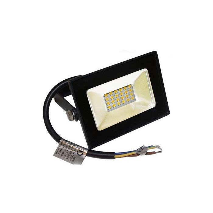 FOTON прожектор светодиодный 10W 6500K FL-LED Light-PAD Plastic Black 850lm AC220-240В 100x80x25мм 624791  610942 - фото 41497