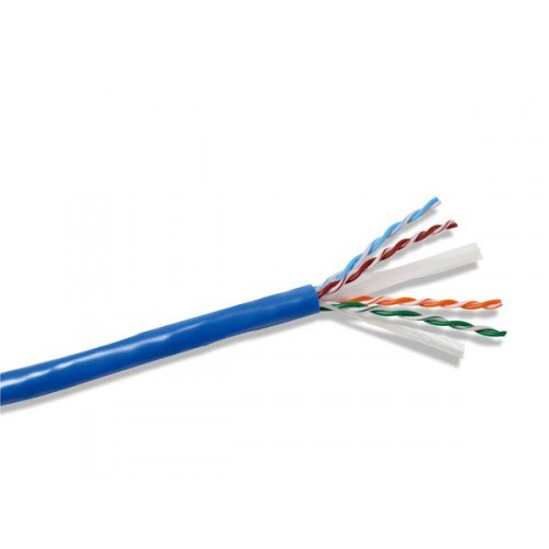 REXANT Кабель витая пара U/UTP, CAT 6, PVC, 23AWG, INDOOR, SOLID, синий, 305 м 01-0047-1 - фото 41798