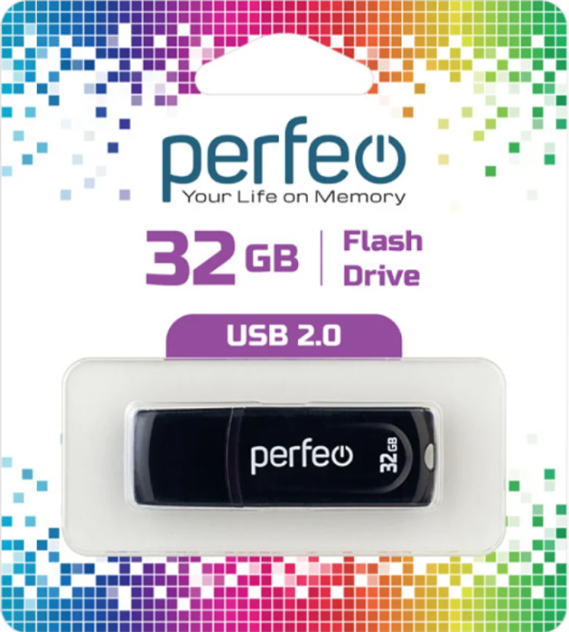 PERFEO Носитель информации PF-C09B032 USB 32GB черный BL1 15317 - фото 42564