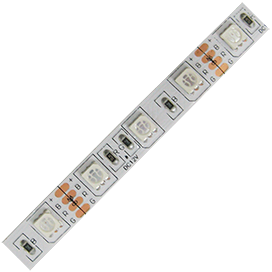 ECOLA лента светодиодная RGB 12V 14.4W/m IP20 3м LED strip PRO 10mm 60Led/m P2LM1431B - фото 42823