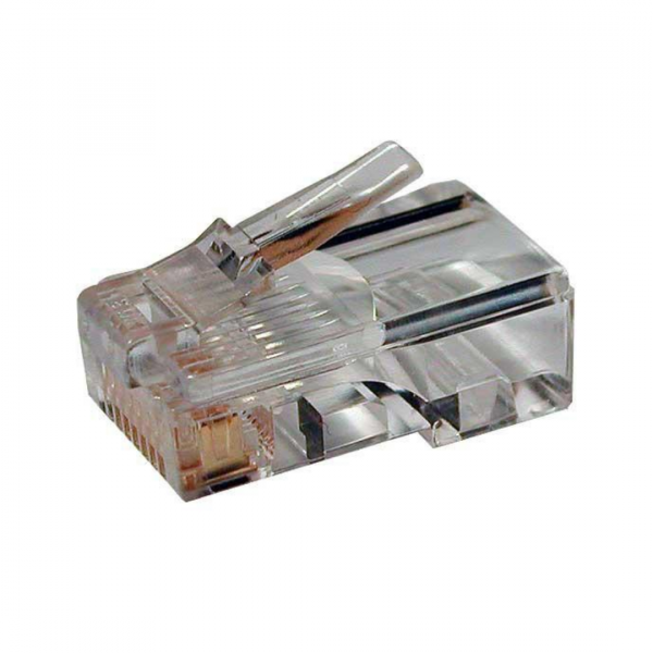 RIPO Коннектор RJ-45 (8P8C) Cat.5e, универсальные ножи 003-400001 - фото 43710