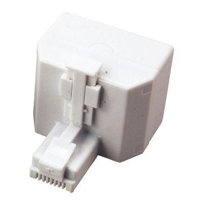REXANT Двойник комп. штек.-2 гнезд. 8P-8C 03-0102 - фото 44874