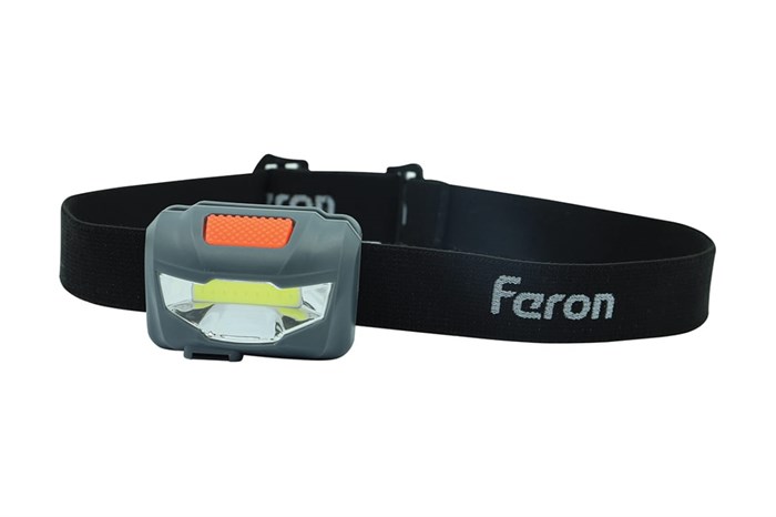 FERON фонарь налобный TH2301 аккумуляторный 3W 1COB, USB IP44 41680 - фото 45483