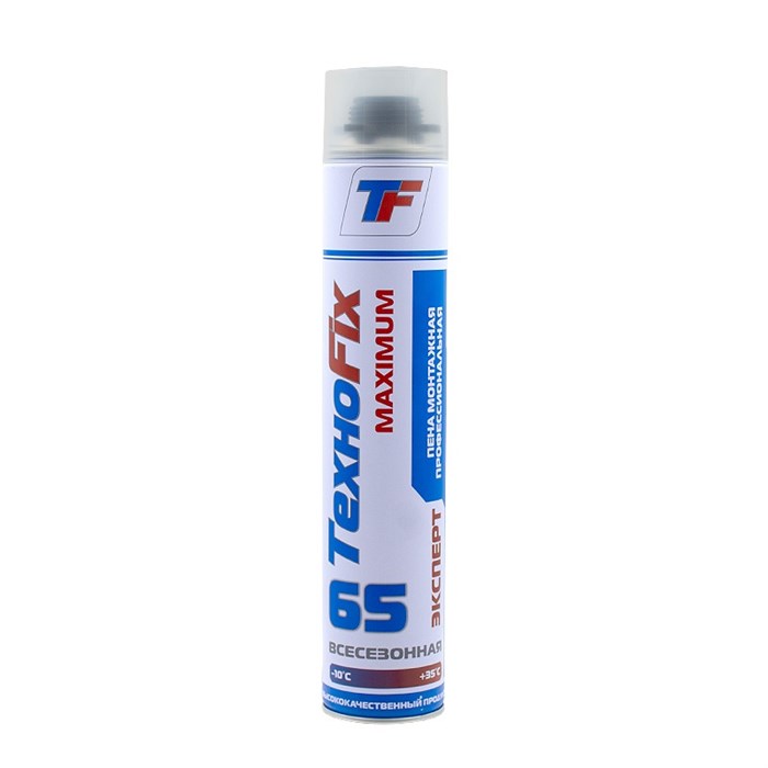 Техно-Fix Пена профессиональная MAXIMUM 2 в 1 всесезонная 65L 750мл-800гр SP-05102 - фото 45701