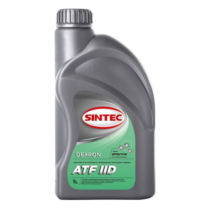 Sintec Масло трансмиссионное ATF II D Dexron, 1 л 2481735 - фото 45854
