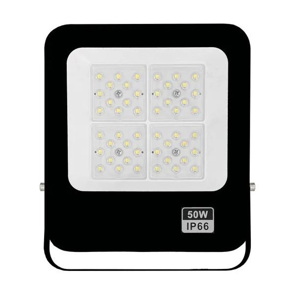 FL - LED Light-PAD-60° 50W DW 5000Lm AC180-265В 190x210x41мм — Прожектор 29047 - фото 46167