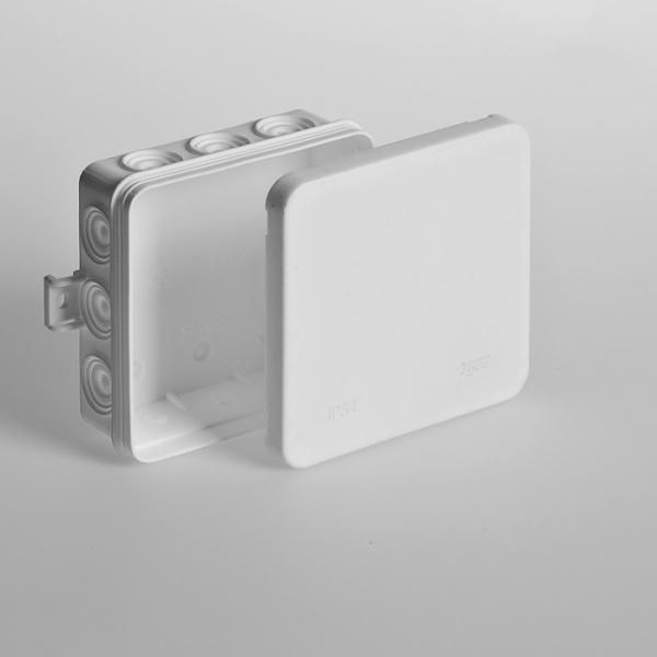 Тусо Коробка разв. для о/п 100х100х35мм (белая) 67095Б - фото 46170
