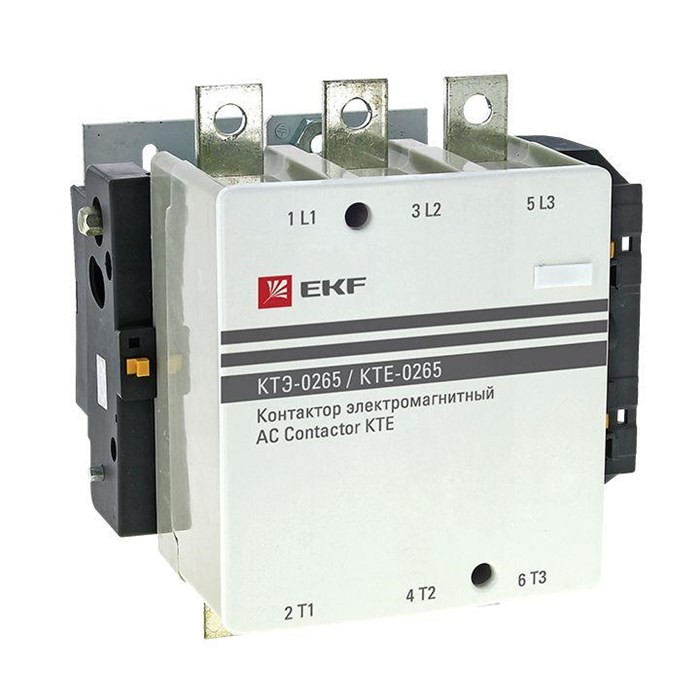 EKF  Контактор КТЭ 265А 380В NO КТЭ-0265 ctr-b-265-380 - фото 46389