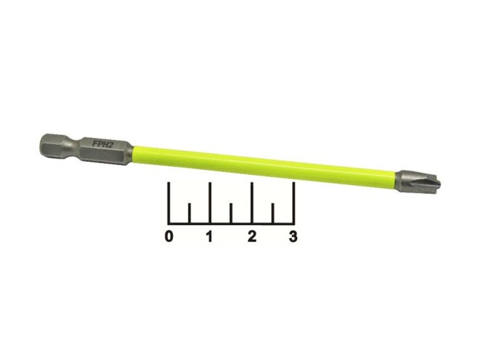 Магнитная шлицевая бита для автоматов FPH2 110мм FPH2 110 - фото 46457