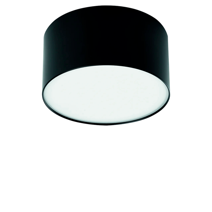 EKS LED панель HANDY круг, 15 Вт, 4200 K, черная, 700 Лм, D90х50 мм 02902 - фото 46623