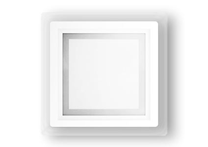 EKS LED панель ATRUM квадрат, 9 Вт, 4200 K, 640 Лм, 120х90х35 04370 - фото 46625