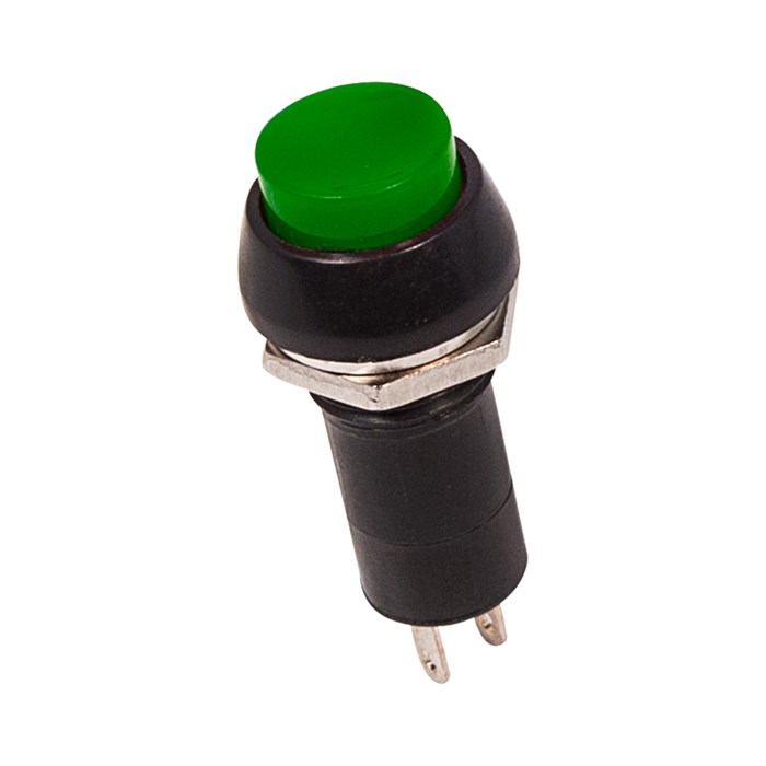 REXANT Выключатель-кнопка 250V 1А (2с) ON-OFF зеленая (PBS-11А) 36-3032 - фото 46741