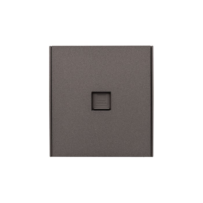 KRANZ Розетка STRONG компьютерная RJ45 кат6 с/у графит KR-78-0724-6 - фото 46786