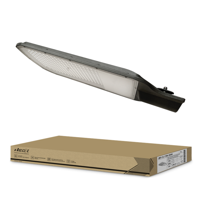 NEOX Светильник уличный линзованный светодиодный ДКУ-2L 175Вт 230В 5000К 21875Лм 125лм/Вт 48-70мм IP65 4690612057316