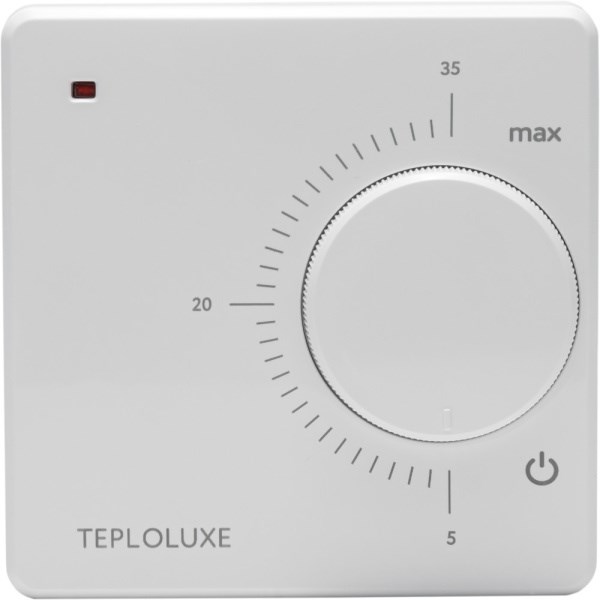 ТЕПЛОЛЮКС Терморегулятор LC 001 БЕЛЫЙ 100035595600 - фото 47301