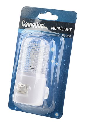 Camelion Светильник NL-250 ночник с выключателем, LED BL1 17938 - фото 47415