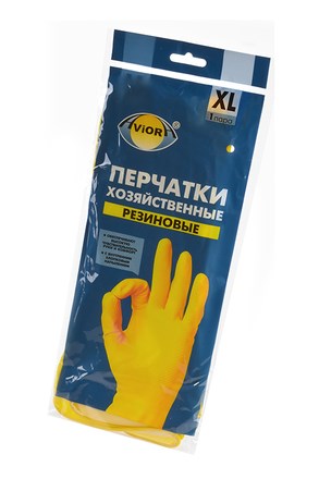 AVIORA Перчатки резиновые 402-569 размер XL BL1 14976