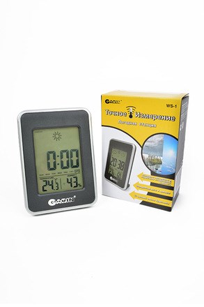 GARIN Метеостанция Точное Измерение WS-1 термометр-гигрометр-часы 12569 - фото 47426
