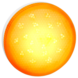 Ecola GX53 LED color 8,0W Tablet 220V Yellow Желтый матовое стекло (композит) 28x74 T5TY80ELC - фото 47470