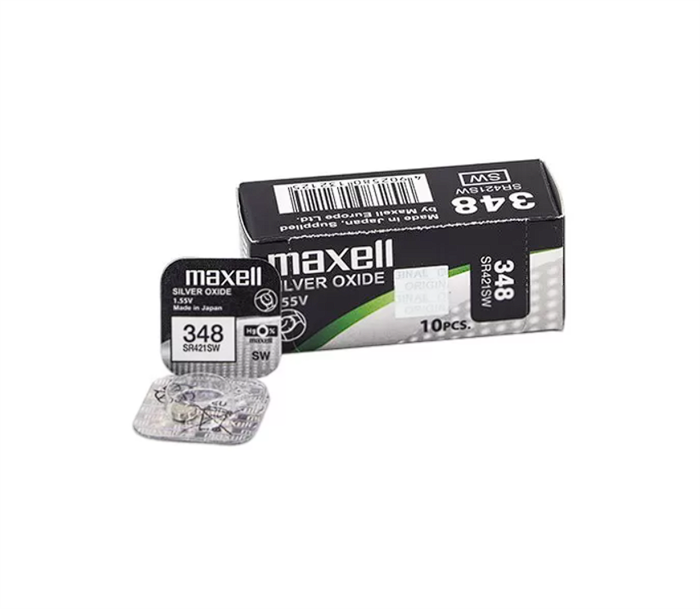 MAXELL Батарейка 348 SR421SW 132125 - фото 47564