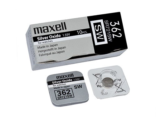 Maxell Батарейка 362 SR721SW BL1 132293 - фото 47565