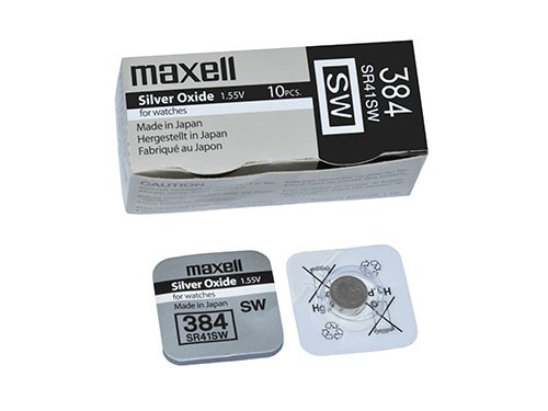 Maxell Батарейка 384 (SR41SW) BL1 132101 - фото 47567