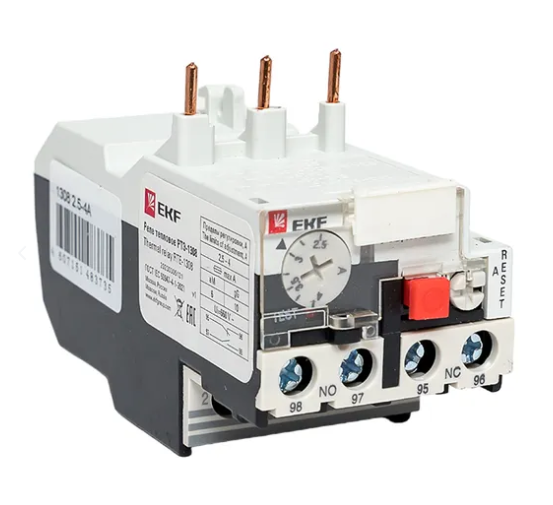 EKF PROxima Реле тепловое РТЭ-1308 2,5-4А rel-1308-2.5-4