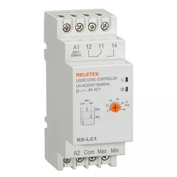 RELETEK Реле уровня RD-LC1, 230В AC, 8А RD-LC1