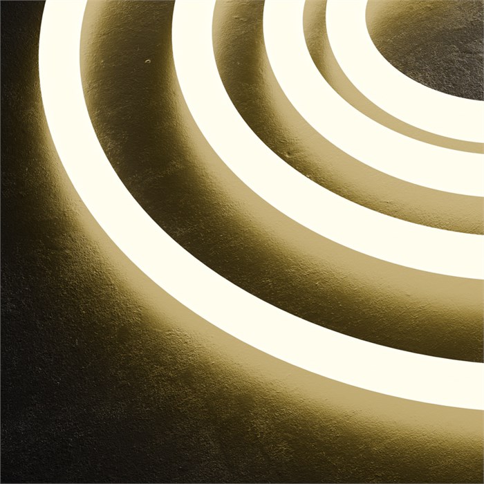 REXANT Лента светодиодная для бани и сауны 24В, SMD2835, 14,4Вт/м, 120 LED/м, 3000K, 16мм, IP68, 5 МЕТРОВ 141-641