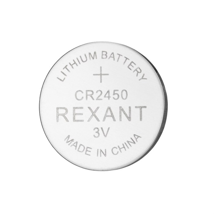 REXANT Батарейка литиевая CR2450 3В 39-1110