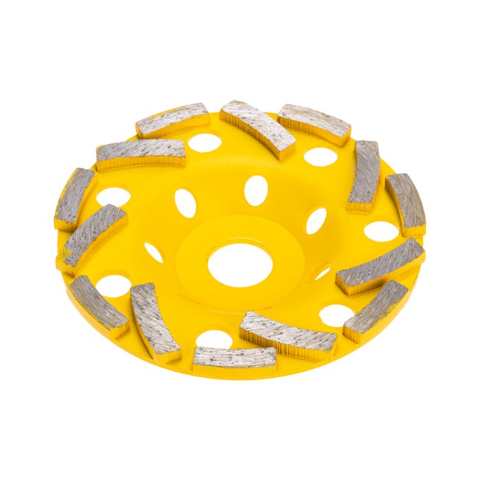 KRANZ Чашка алмазная шлифовальная, Турбо-сегмент, 125х22,2мм KR-90-0258