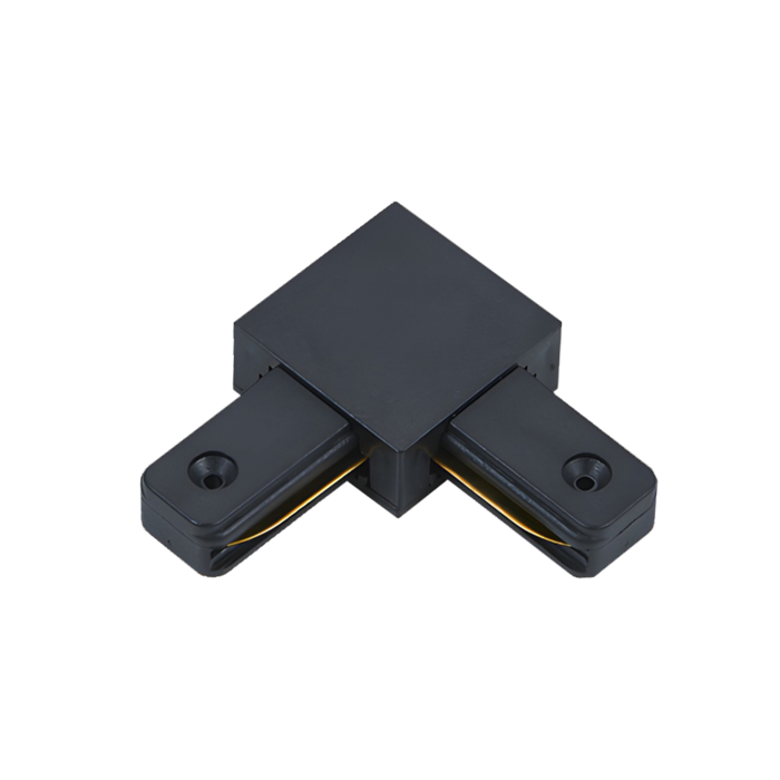 IN HOME Коннектор L-тип LSB-BL для шинопровода SB черный 4690612060460