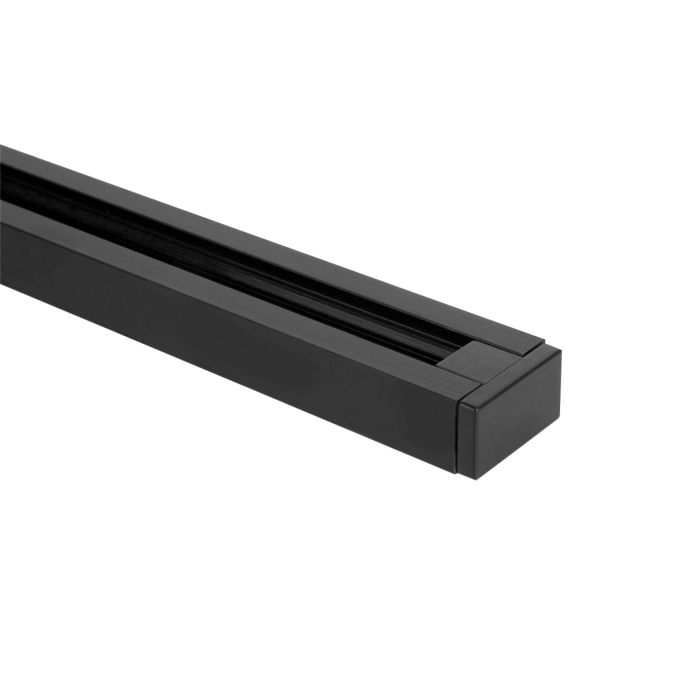 IN HOME Шинопровод SB1000-BL однофазный накладной с вводом питания 1000x35x16мм черный 4690612060408