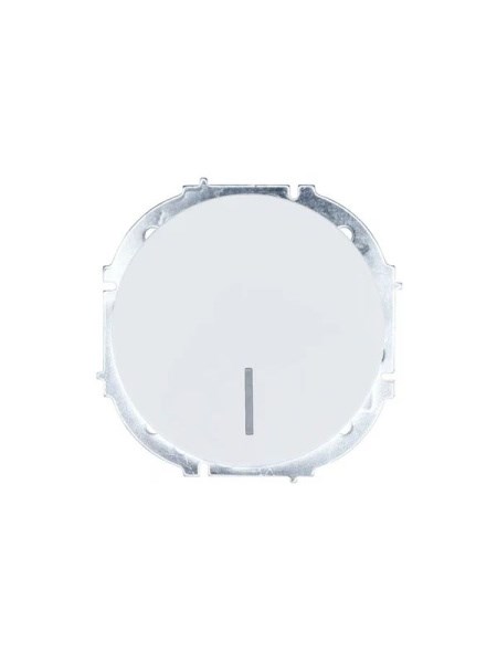 Lezard OSEN Выключатель с подсветкой белый 743-0288-111