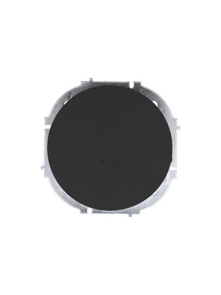 Lezard OSEN Выключатель промежуточный чёрный бархат 743-4288-107