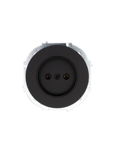 Lezard OSEN Розетка б/з ПБТ чёрный бархат 743-4288-121B