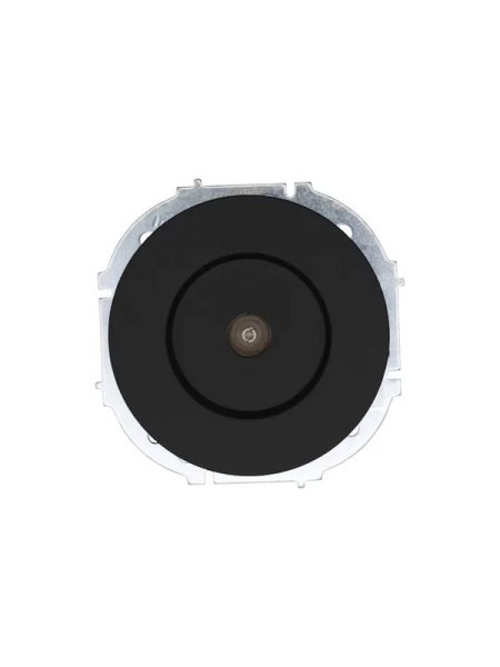 Lezard OSEN Розетка ТВ проходная чёрный бархат 743-4288-129