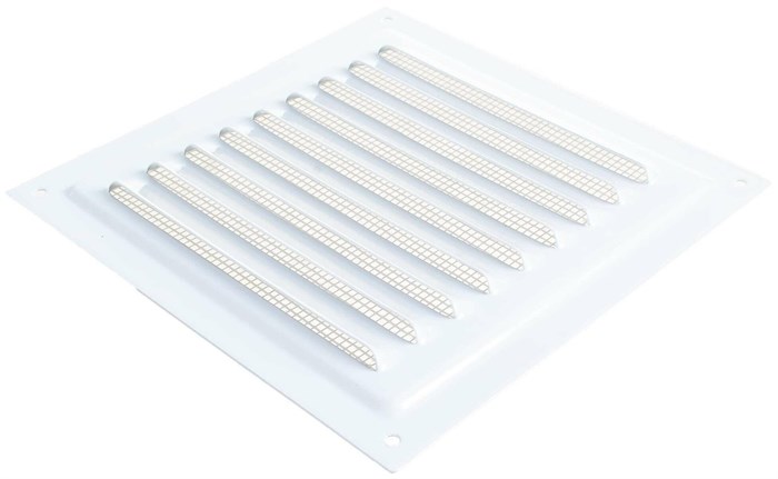 Вентиляционная решетка металлическая с сеткой 150х150 мм, белая ZBBmvLQHinp2O0BMEoRSR1