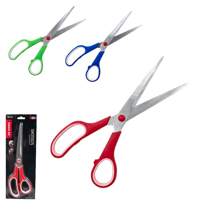 Ножницы хозяйственные EN19 SCISSORS 9,5" 230мм нерж сталь / эргоном ручки SP-272