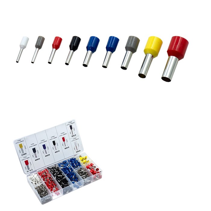 Набор наконечников НШВИ 1200pcs изолированные 0,5-10мм2 TERMINAL ASSORTIMENT SP-236