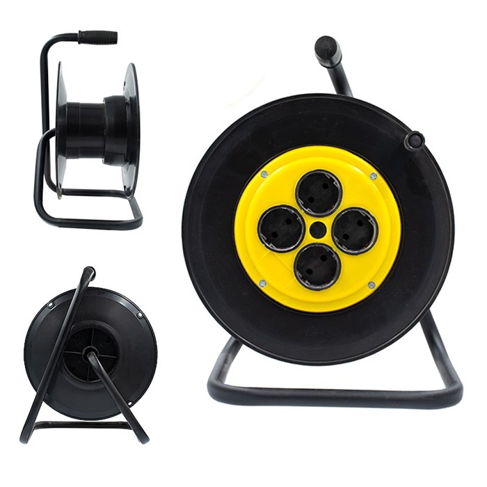 Каркас катушки для удлинителей без провода D250 мм 4 розетки Москва SP-00596